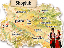 Map of the Shopluk folklore region