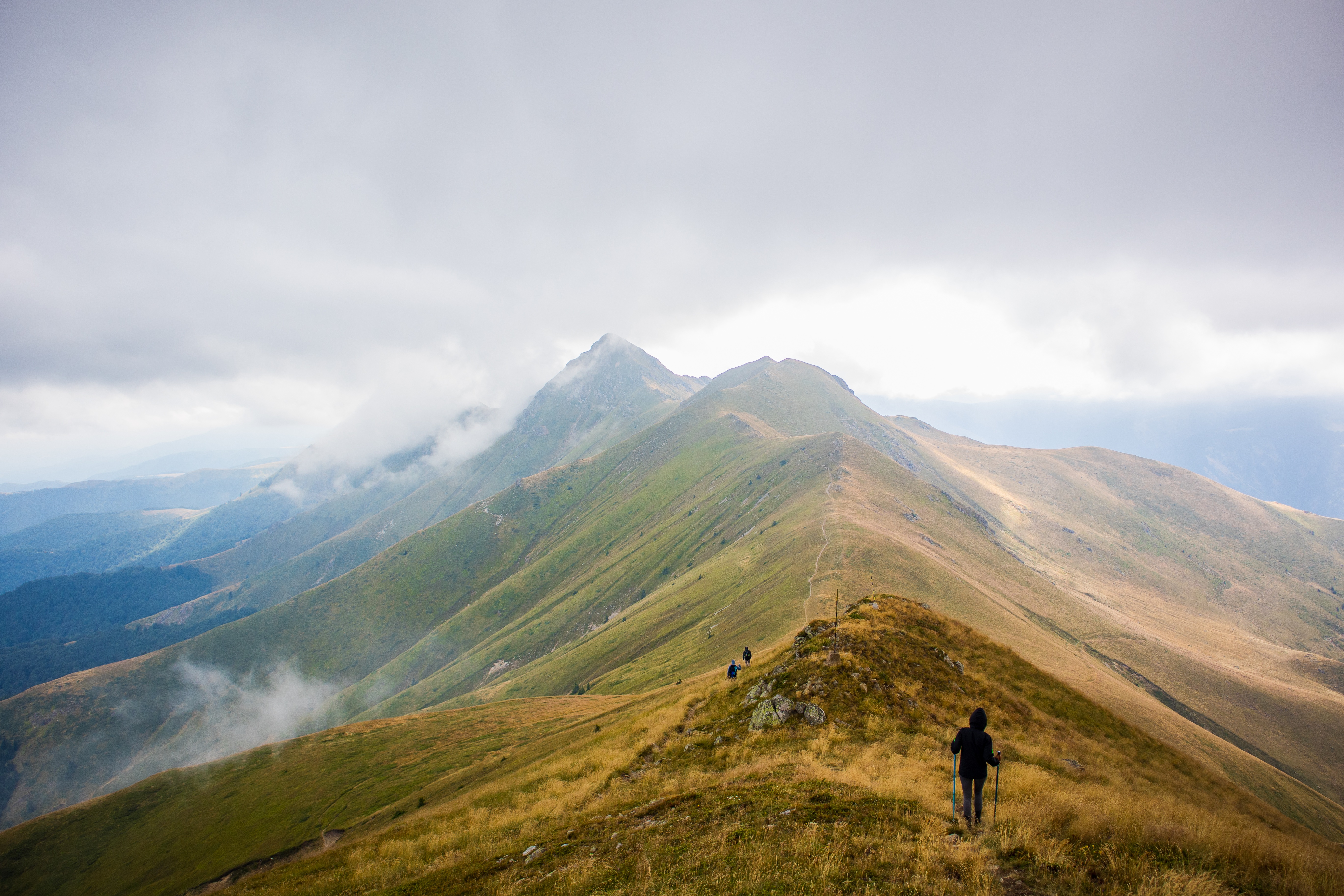 View of the Balkan Mountains from Chiflik