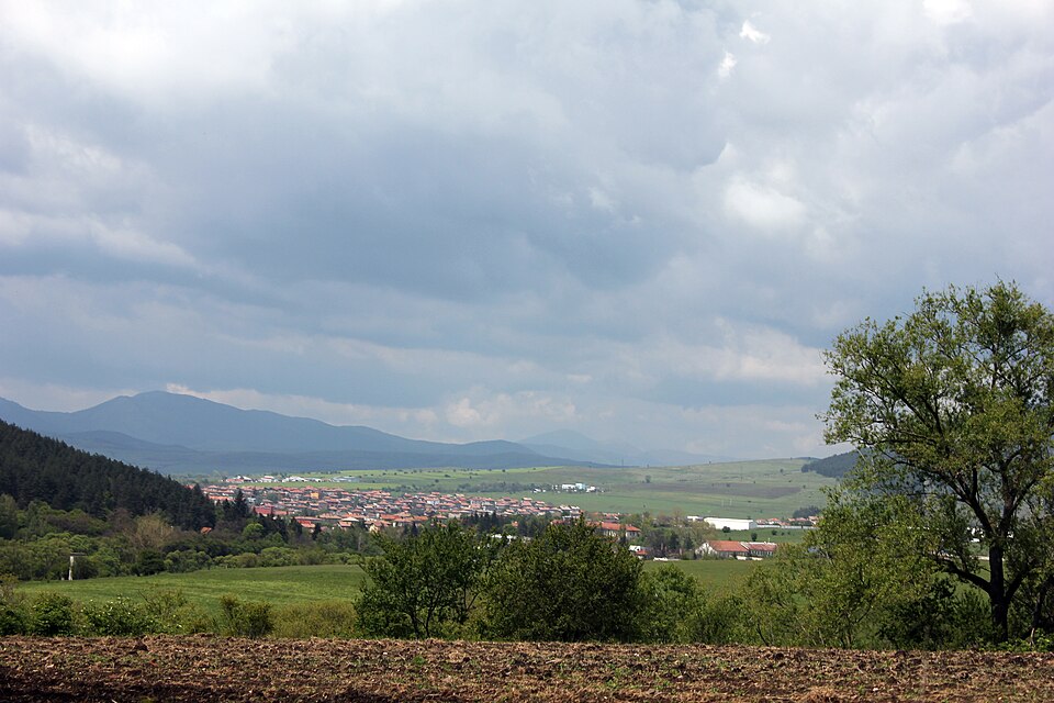 Breznik mineral springs in western Bulgaria